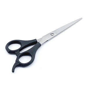 plastic <b>scissor</b> <b>Best</b> Quality Stainless Steel Edge <b>Hairdressing</b> Barber <b>Scissors</b> Sharp Plastic Handle With Black Handle - Product Image 4