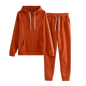 Women's Casual Tracksuit Sweatshirt <b>Jogger</b> Pants Soft Two Piece <b>Matching</b> Lounge <b>Set</b> Wholesale - Product Image 1