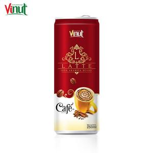 250ml VINUT Lata (enlatada) Desarrollo de bebidas Latte Coffee Directorio Perfect Healthy - Product Image 1