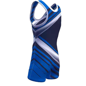 Combinaisons de lutte personnalisées pour hommes, uniformes de sublimation personnalisés avec nom et logo d'équipe en tissu de haute qualité, uniforme de lutte - Product Image 3