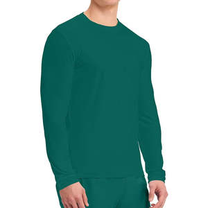 Nurse Scrub Undershirt Lightweight Medical <b>Base</b> <b>Layer</b> Shirt for Healthcare Staff Hospital Uniform Inner Shirt <b>Short</b> <b>Sleeve</b> sale - Product Image 2