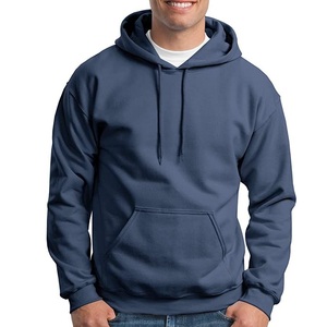 High Quality Men's Regular Fit Vintage Hoodie Polyester/Cotton Solid <b>Thick</b> <b>Fleece</b> Sport Pullover Breathable Quick Dry Winter - Product Image 1