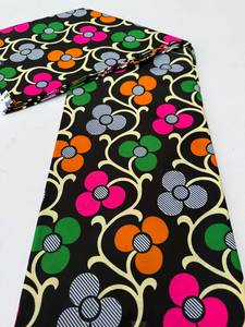 Tela de algodón estampada personalizada de Kenia con servicio OEM para campañas políticas de ropa promocional y proyectos de marca - Product Image 2