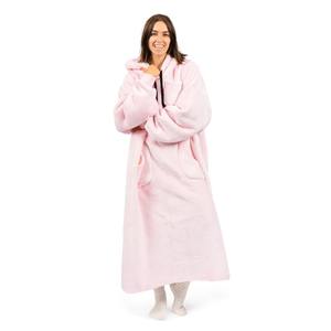 Couverture à capuche surdimensionnée personnalisée en polaire Sherpa épaisse, imprimée, confortable et chaude - Product Image 5