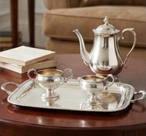 Classic Round <b>Sugar</b> and Creamer Pots Set Metal Smooth Surface Rust Resistant Design Stylish Home Kitchenware Essentials - Product Image 4