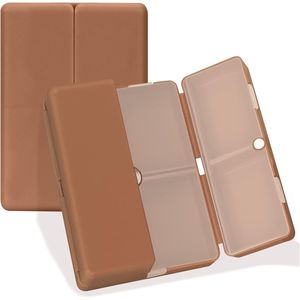 Portable 7-Compartments Daily Pill Organizer Folding Design Travel Pill Case for Vitamins Cod Liver Oil for Purse Pocket Storage - Product Image 1