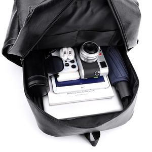 Mochila Antirrobo para Portátil de Piel Sintética Oxford, con Cierre, Gran Capacidad (20-39L), Unisex, para Oficina y Escuela, para Computadora de 15 Pulgadas - Product Image 4