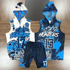 Sudadera con Capucha Personalizada para Fútbol Americano 7 contra 7, Sin Mangas, Compresión, Uniforme Masculino 7v7, Conjunto de Fútbol 7v7 - Product Image 3