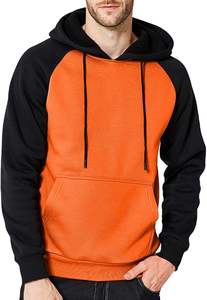 Sweat-shirt à capuche surdimensionné pour homme en molleton de coton, style streetwear décontracté, en tissu molletonné épais, super surdimensionné - Product Image 6