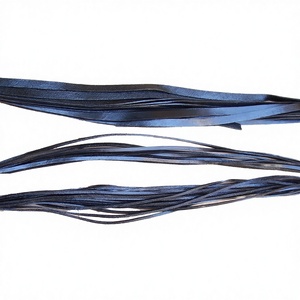 Wholesale 5mm-8mm Genuine Cowhide Flat <b>Leather</b> Cords & Laces for Jewelry Making 4 Sizes Available - Product Image 1