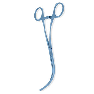 Pinza Vascular Curva DeBakey con Mordazas Atraumáticas de Acero Inoxidable, Manual, 7.25 Pulgadas (18.5 cm), Instrumento Quirúrgico Reutilizable y Autoclavable - Product Image 3