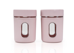 4 recipientes de plástico para almacenamiento de alimentos con ventana transparente, a prueba de humedad, para la cocina. - Product Image 6