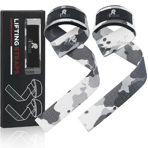 Correas de Levantamiento de Pesas RC Fitness Wear, Reforzadas con Algodón, Antideslizantes, Ligeras, para Ejercicios con Barra y Entrenamiento con Pesas - Product Image 3