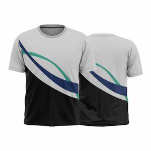 T-shirts de sport personnalisés 100% polyester à manches courtes pour hommes, fabricant OE ODM - Product Image 1