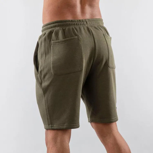 กางเกงขาสั้นออกกำลังกายผู้ชายขายดี แห้งเร็ว ระบายอากาศดี สวมใส่สบาย มีเชือกผูกเอว - Product Image 3