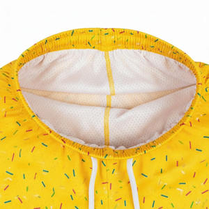 Pantalones Cortos de Baloncesto para Hombre de 5 Pulgadas, Estilo Urbano, Cintura Elástica, Logotipo Frontal, Poliéster/Algodón, Transpirables, de Secado Rápido - Product Image 6