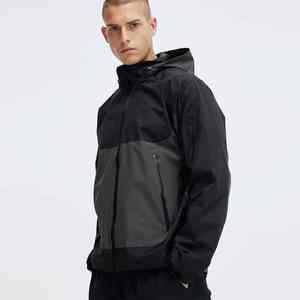 <b>Mens</b> Outdoor <b>Soft</b> <b>Shell</b> <b>Jacket</b> OEM Factory Breathable Lightweight Windproof Stand Collar Front Custom Branding <b>Soft</b> <b>Shell</b> <b>Jacket</b> - Product Image 2