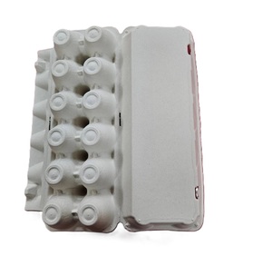 Lot de 12 contenants à œufs biodégradables sans PFAS 300x 128 x 69,1 mm Fabriqués en usine 100% biodégradables - Product Image 2