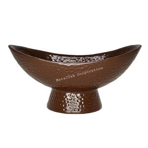 Socle décoratif martelé en aluminium bol à chocolat bol à fruits en métal style arabe design le plus populaire bols vintage - Product Image 1