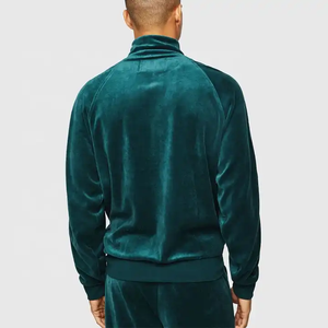 Survêtements d'hiver pour hommes à capuche en velours, style streetwear, en polyester et coton, imprimés sur mesure, respirants, en polaire, pour la course et les activités de plein air – Vente chaude - Product Image 6