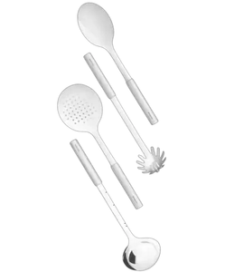 Finest Quality Silver <b>Colour</b> Stainless Steel Cooking Spoon <b>Set</b> Hot Selling Dishwasher Safe Kitchen Cooking Utensils <b>Set</b> - Product Image 2