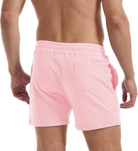 Mens Classic Cargo Shorts Elastic Waist Drawstring Pocket Casual Summer Beach Outdoor Lightweight Breathable Gym Training Shorts - Product Image 3