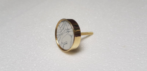 Perilla de Ángel Hecha a Mano con Resina Verde Natural para Muebles, Armarios, Cómodas, Guardarropas, Cocinas, Dormitorios, Baños, Decoración del Hogar, India - Product Image 3