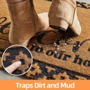 Tapete de Entrada de Yute Trenzado de Alta Durabilidad, Diseñado para Hogares Modernos y Espacios Comerciales, Tapete de Bienvenida de Fibra Natural Sostenible - Product Image 5