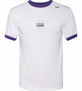 Cotton Premium Crew Neck T-Shirt Short Sleeve Regular Fit Soft Casual Solid <b>Tee</b> - Product Image 1