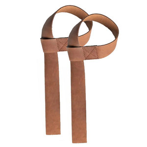 Sangle de musculation unisexe en néoprène et cuir, coupe-vent, respirante, haute qualité, personnalisable avec logo OEM, pour la musculation - Product Image 6