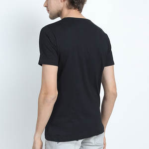Camisetas de Cuello Redondo 100% Algodón para Hombre, al por Mayor, Casuales, Transpirables, de Secado Rápido, Diseño de Moda Urbana de Alta Calidad - Product Image 3