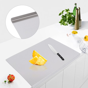 Blocs à découper artisanaux durables en acier inoxydable, articles de cuisine, achetés chez UF INTERNATIONAL Crafts en Inde - Product Image 4