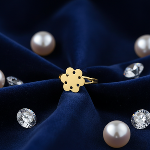 Lote de 500 Anillos Ajustables de Latón Color Dorado, Joyería de Moda al por Mayor para Boutique, Fabricante OEM de Joyería de Latón - Product Image 2