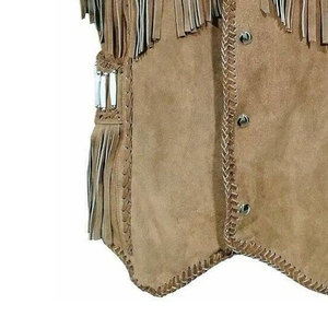 Chaleco de Cuero Vacuno 100% Genuino para Hombre, Estilo Casual, Nueva Llegada, Diferentes Colores, Transpirable, Talla Personalizable, Servicio OEM - Product Image 4
