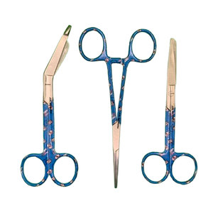 ชุดกรรไกรตัดผ้าพันแผลสำหรับพยาบาล3ชิ้นชุดกรรไกรตัดผ้าพันแผลสำหรับหลอดเลือดแดงเกรดสูง - Product Image 1