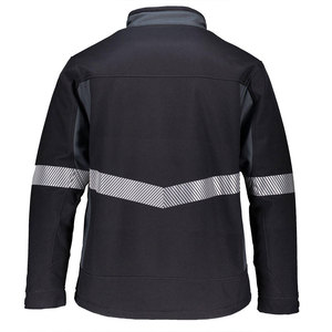 Men Security Raining Zipper Pocket Waterproof Safety <b>Jackets</b> Windbreaker Outdoor Reflective Tape Softshell <b>Zip</b> <b>up</b> <b>Jacket</b> - Product Image 2