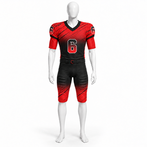 Meilleures ventes, dernier style, uniforme de football américain à séchage rapide, antibactérien, personnalisable pour adultes, ensembles à manches courtes - Product Image 3