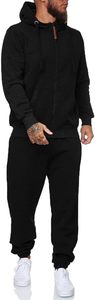 Conjunto Deportivo Unisex de Sudadera con Capucha y Pantalones Jogger, Traje de Forro Polar para Invierno, Logotipo Personalizado Impreso, Lavado Ácido, Ropa Deportiva Informal para Gimnasio, Venta al Por Mayor - Product Image 5