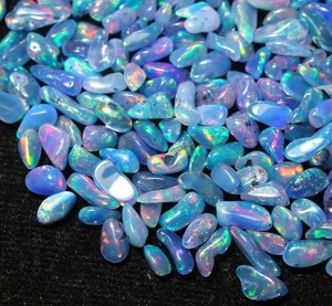 Opale violette polie brute, opale fumée traitée, opale naturelle d'Éthiopie Welo, pierre précieuse en vrac pour la fabrication de bijoux - Product Image 3