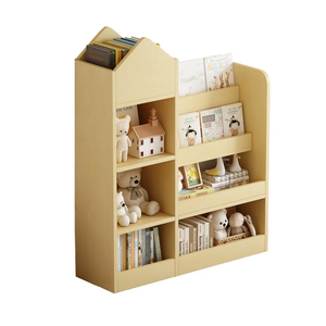 Wholesale Rectangle Wooden <b>Toy</b> Rack Detachable <b>Furniture</b> Organizer <b>Storage</b> Solution for Kids' Books <b>Toys</b> Nurseries Playrooms - Product Image 1