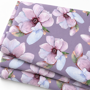 Organic Fine Lawn Cotton Fabric Floral Digital Printed Woven Pure Cotton Textile for Summer <b>Shirts</b> Dresses Bags - Product Image 5