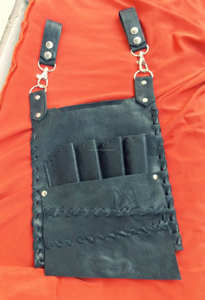 Étui pour ciseaux de barbier en cuir véritable, anti-odeur, confortable, décontracté, organiseur de ciseaux pour coiffeur, rasoir LBSH-0035 - Product Image 3