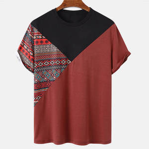 T-shirt homme grande taille, coupe ample, séchage rapide, dernier design, confortable, haute qualité, 100% coton. - Product Image 1
