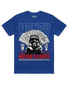 Camiseta de Alta Calidad para Hombre, Talla Grande, 100% Algodón Jersey, Corte Holgado Informal, con Estampado de Letras, 300g, Transpirable, Manga Corta - Product Image 4
