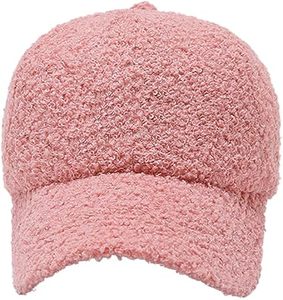 Wholesale Cotton Teddy Fleece Embossed Distressed Trucker Cap Unisex Warm Winter <b>Sherpa</b> Baseball <b>Hat</b> Solid Pattern Custom Logo - Product Image 1