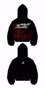 Men's Oversized <b>Vintage</b> Zip-Up Hoodie Heavyweight Cotton Solid Beaded Jersey Streetwear <b>Sweatshirt</b> for Winter - Product Image 4