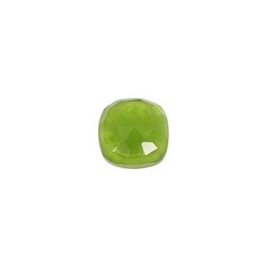 Peridoto Verde Creado en Laboratorio, Corte Rosa Hidro, Gema Suelta de 3.7 Ct, 10x10 mm, para Joyería - Product Image 3