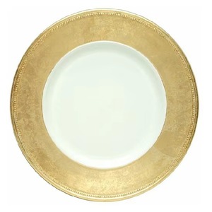 Assiette de présentation haut de gamme pour configurations de table exclusives, élégante assiette de présentation en métal avec des éléments de design modernes - Product Image 5