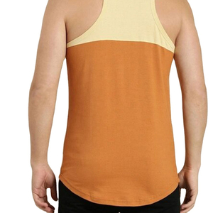 Débardeur Homme Tendance 2026 Léger en Coton avec Logo Personnalisé et Poche Imprimée, Coupe Slim Sans Manches pour la Gym et le Quotidien - Product Image 2