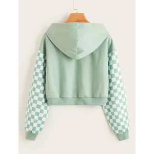 Sweat-shirts à capuche pour femmes fabriqués au Pakistan, prix imbattable, grandes tailles, doublés, automne-hiver, écologiques, respirants, en vente en ligne - Product Image 4